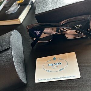 COPY - COPY - Black prada sunglasses authentic